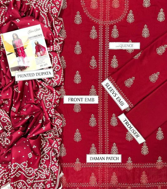 Cross Stitch Marina/Dhanak 3 Piece