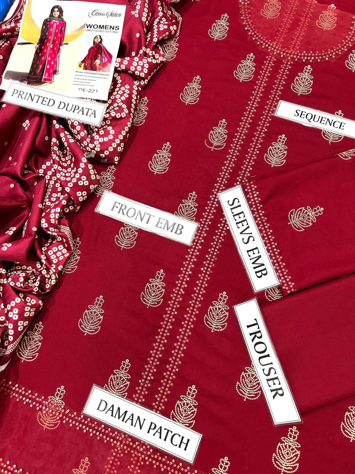 Cross Stitch Marina/Dhanak 3 Piece